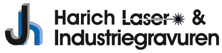 Visitenkarten Metall - Harich Lasergravuren GmbH logo